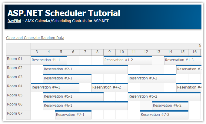 asp.net scheduler tutorial