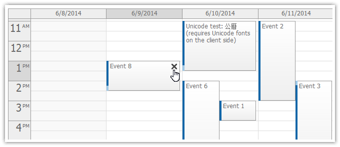 asp.net calendar event deleting