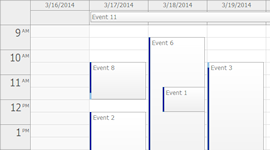 ASP.NET Event Calendar Control Demo